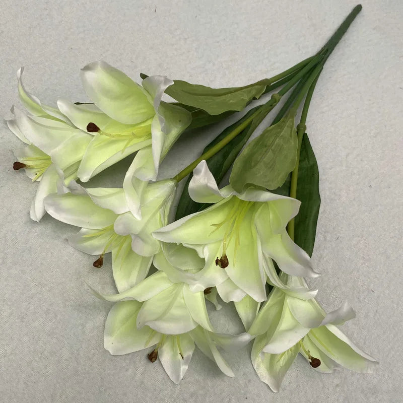 Silk Lily Bouquet Wedding Decor