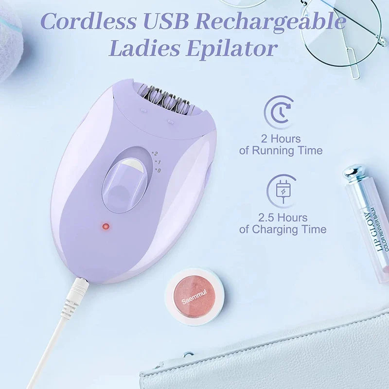 Kemei 4-In-1 Women Epilator Shaver