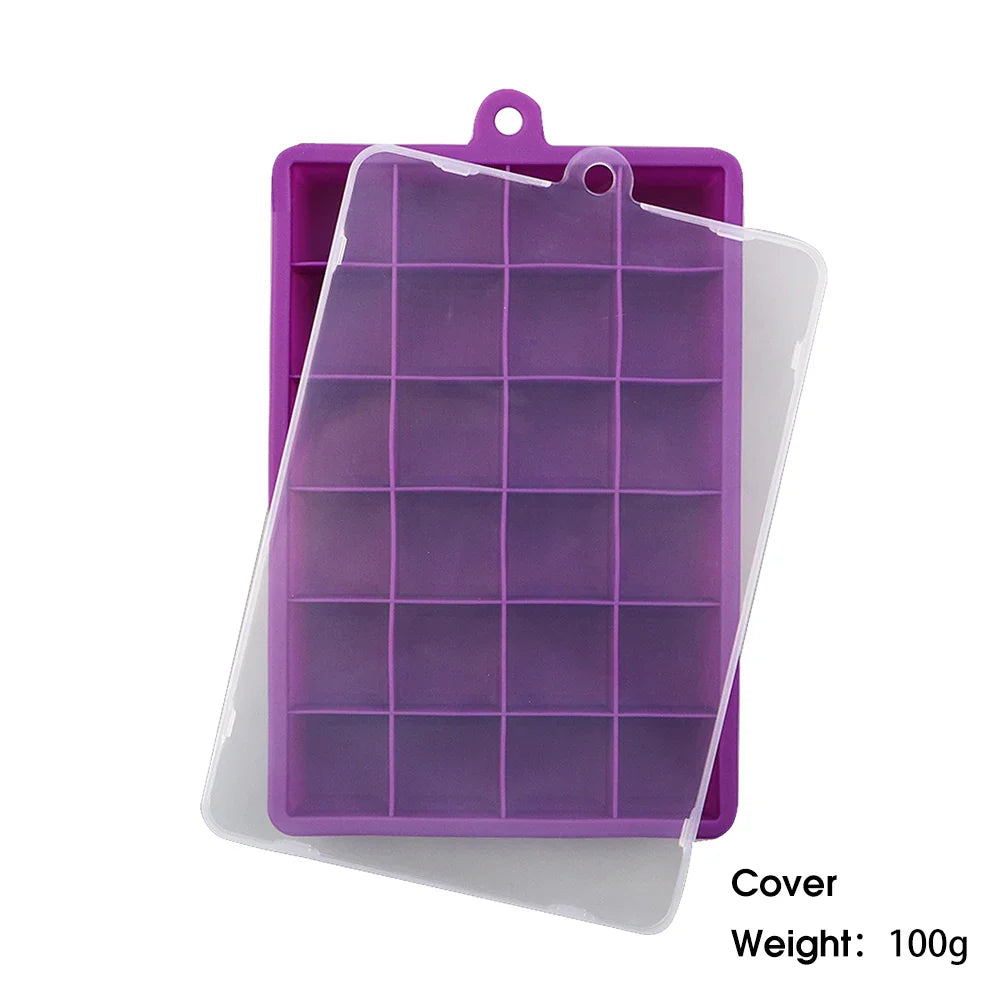 24-Hole Silicone Ice Cube Tray