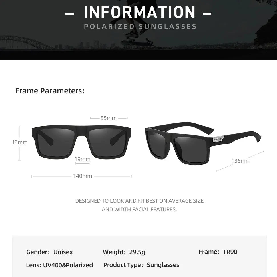 Brand Polarized UV400 Sunglasses