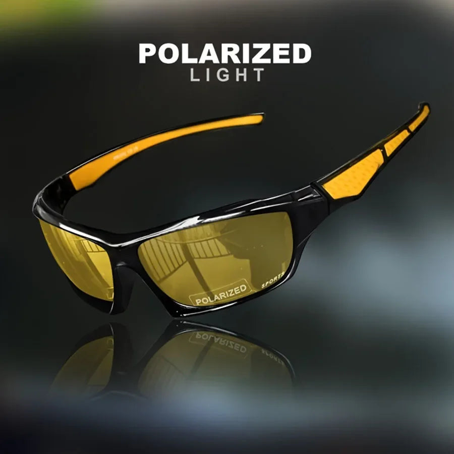 Polarized Round Frame Sports Sunglasses