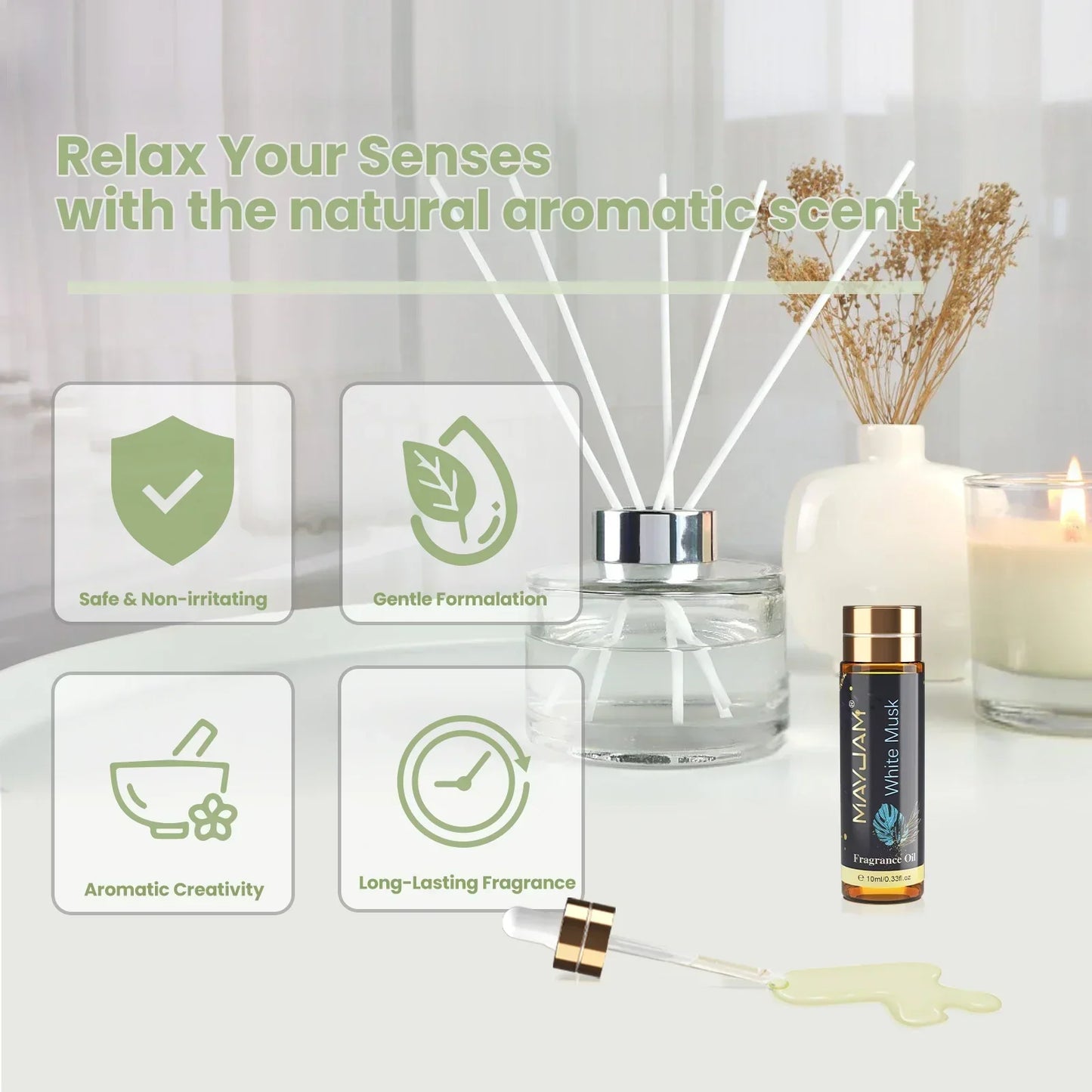 Unisex MAYJAM Aromatic Essential Oil