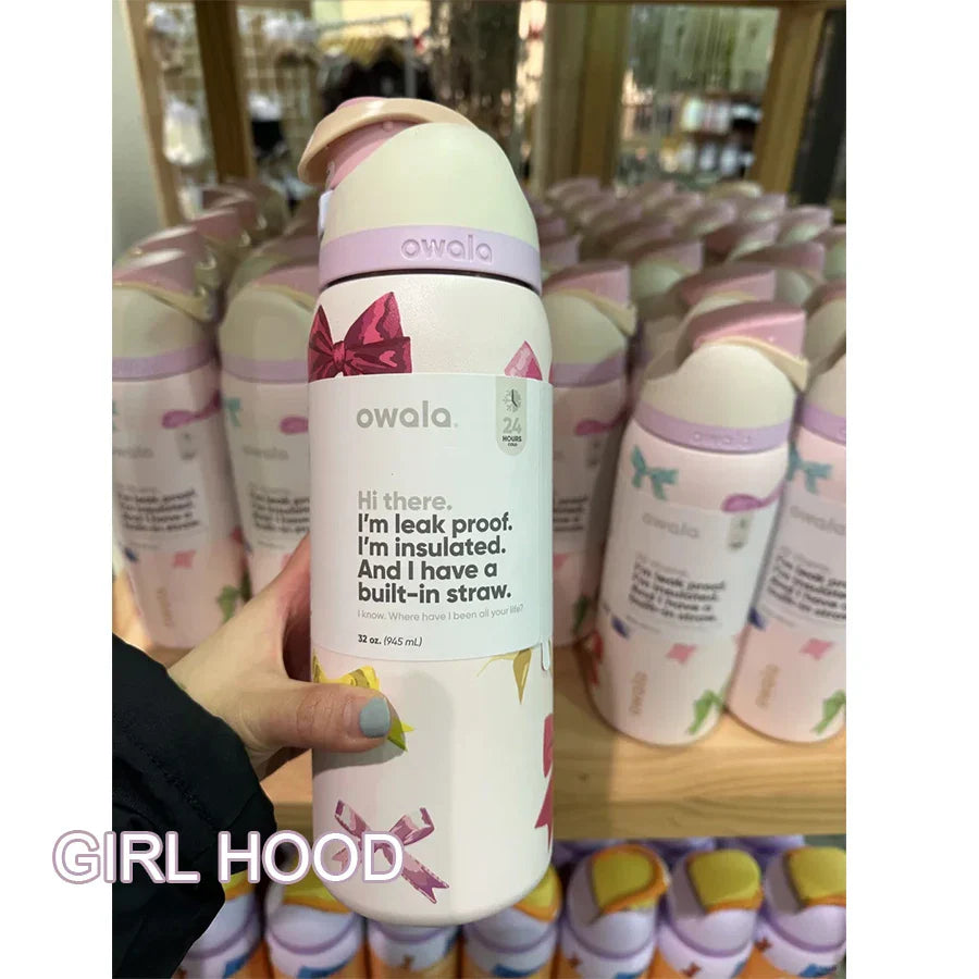 Owala FreeSip Light Green Bottle