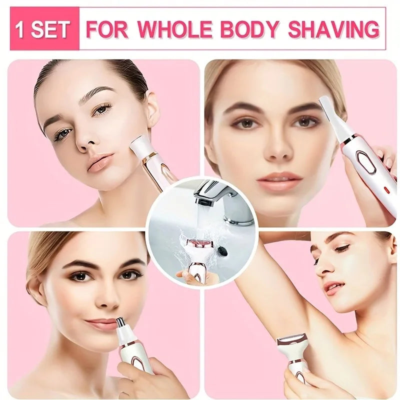 4-in-1 Women Electric Shaver