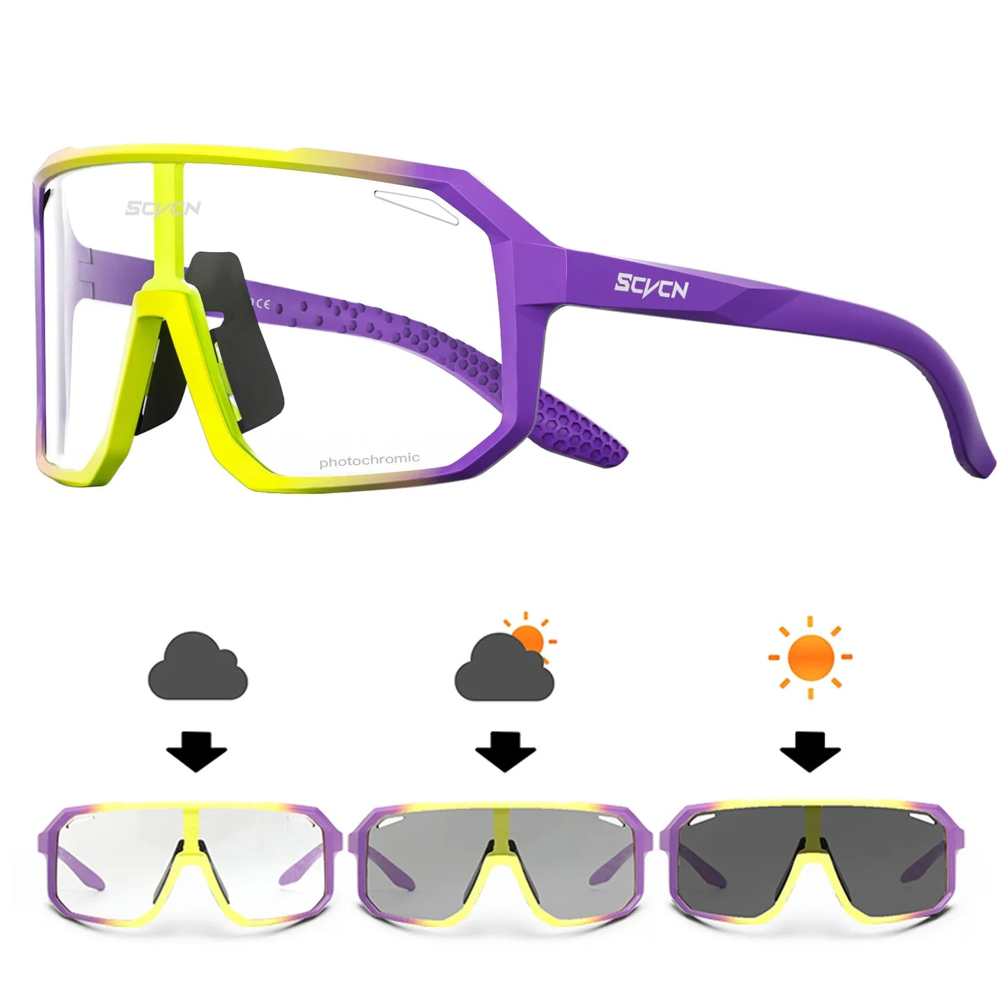 SCVCN UV400 Cycling Sunglasses