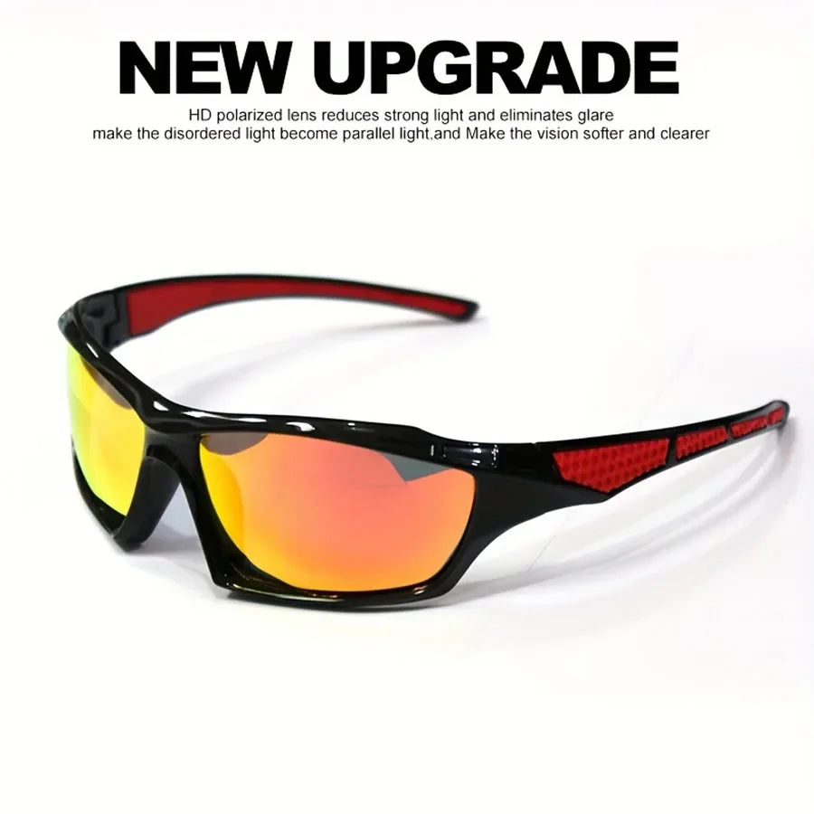 Polarized Round Frame Sports Sunglasses