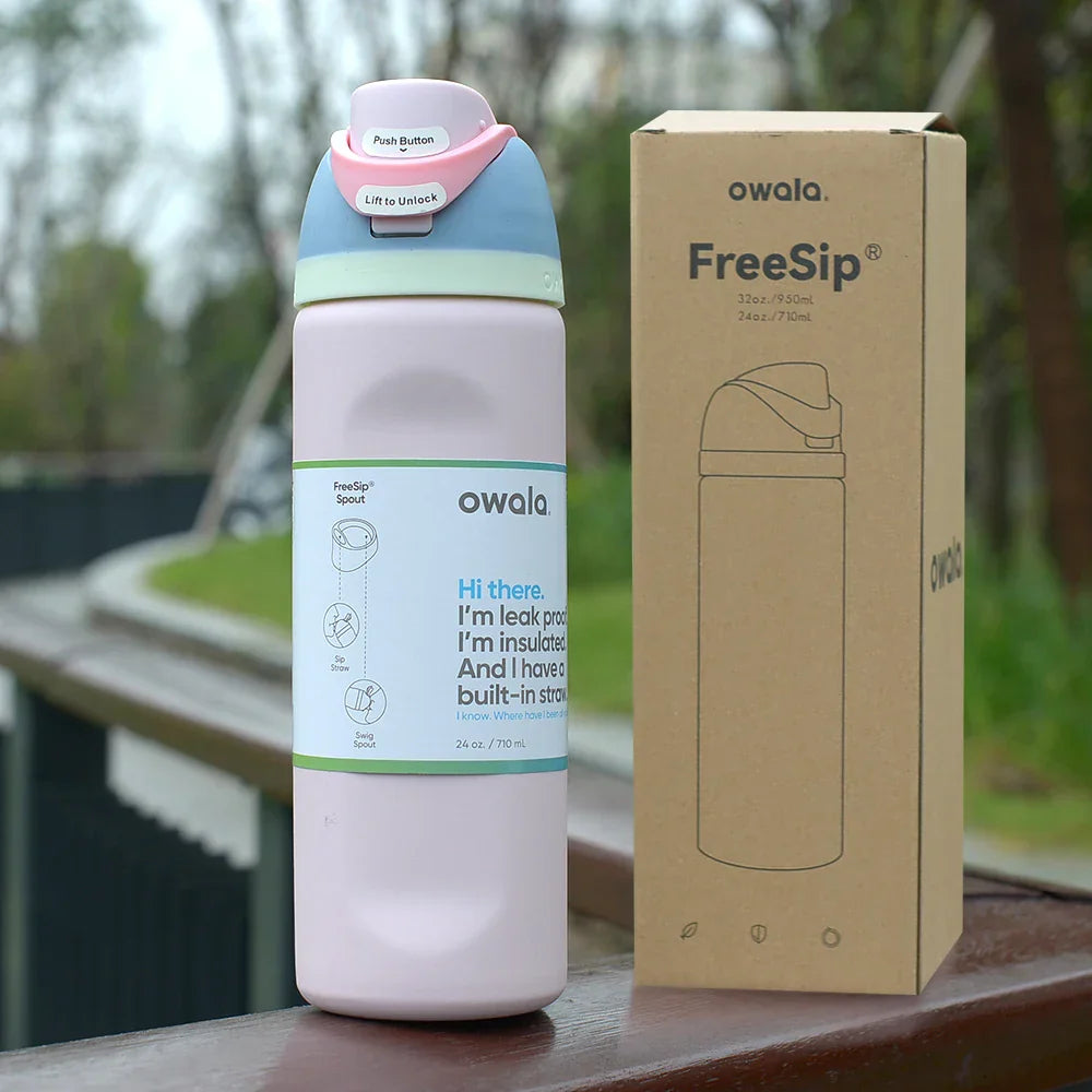 Owala FreeSip Saltwater Taffy Bottle
