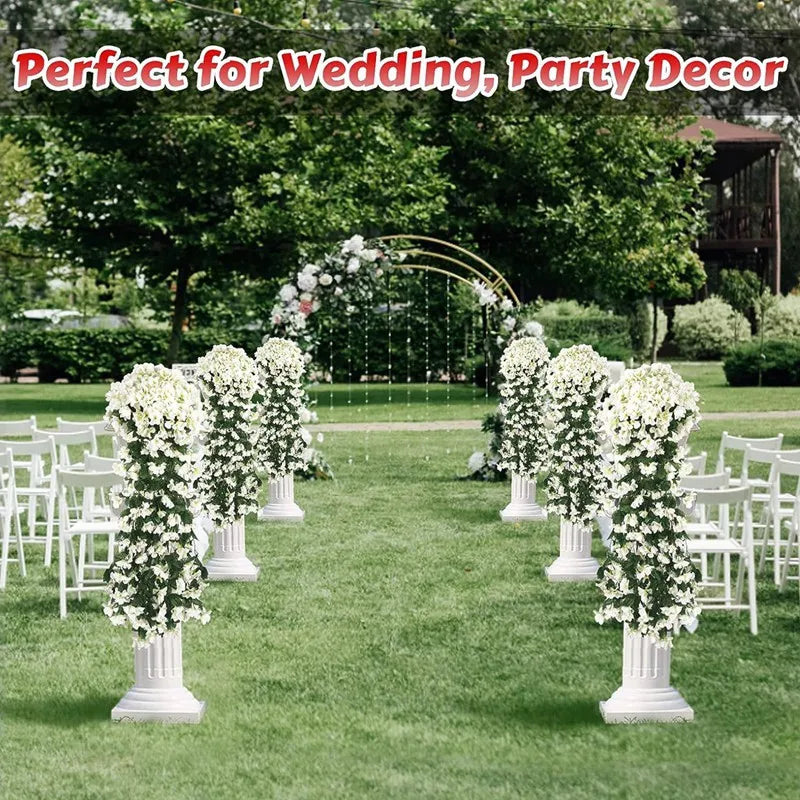 1PC Artificial Flowers Long Vine Rose Home Wedding Outdoor garden yard Arch Decorations Christmas Celebration photography party