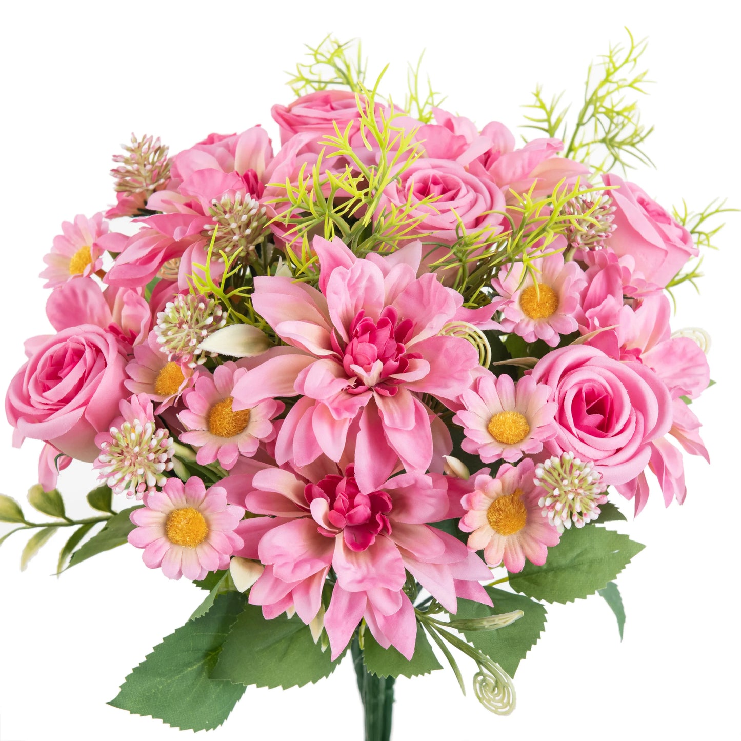 Silk Dahlia Rose Floral Decoration