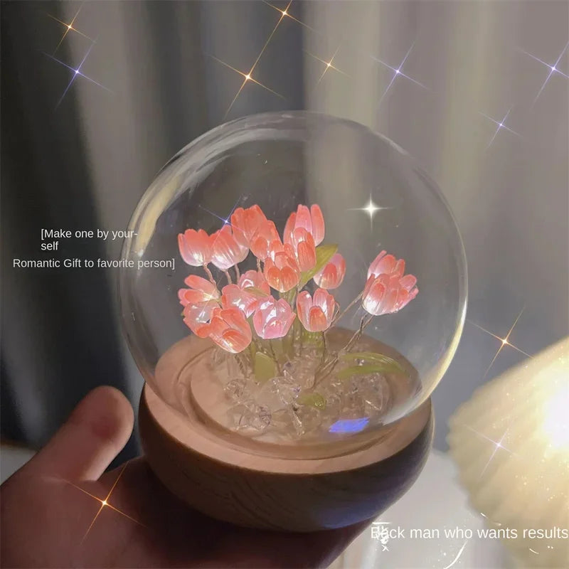 DIY Tulip LED Night Light