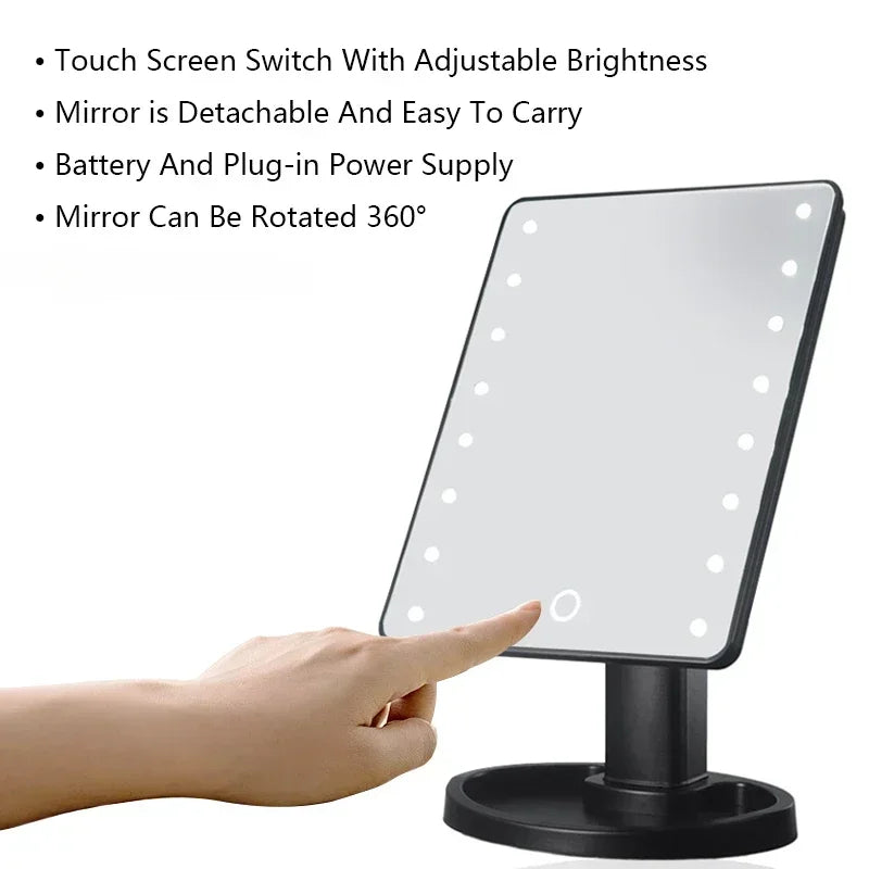 16/22 LED Touch Vanity Mirror