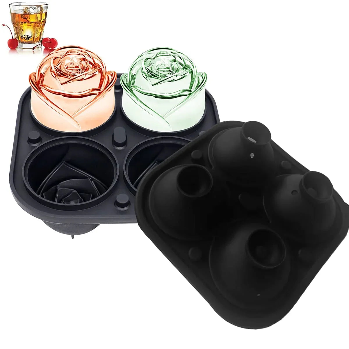 Silicone Easy Release Ice Tray