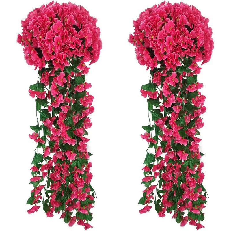 1PC Artificial Flowers Long Vine Rose Home Wedding Outdoor garden yard Arch Decorations Christmas Celebration photography party