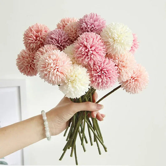 Artificial Hydrangea Bouquet Home Decor