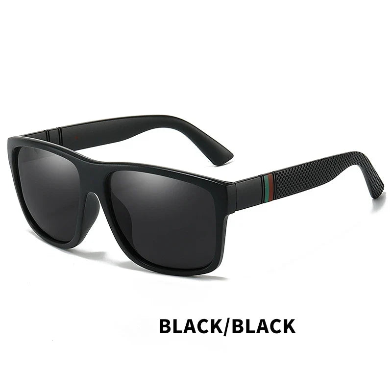 Oversized Polarized Square Sunglasses