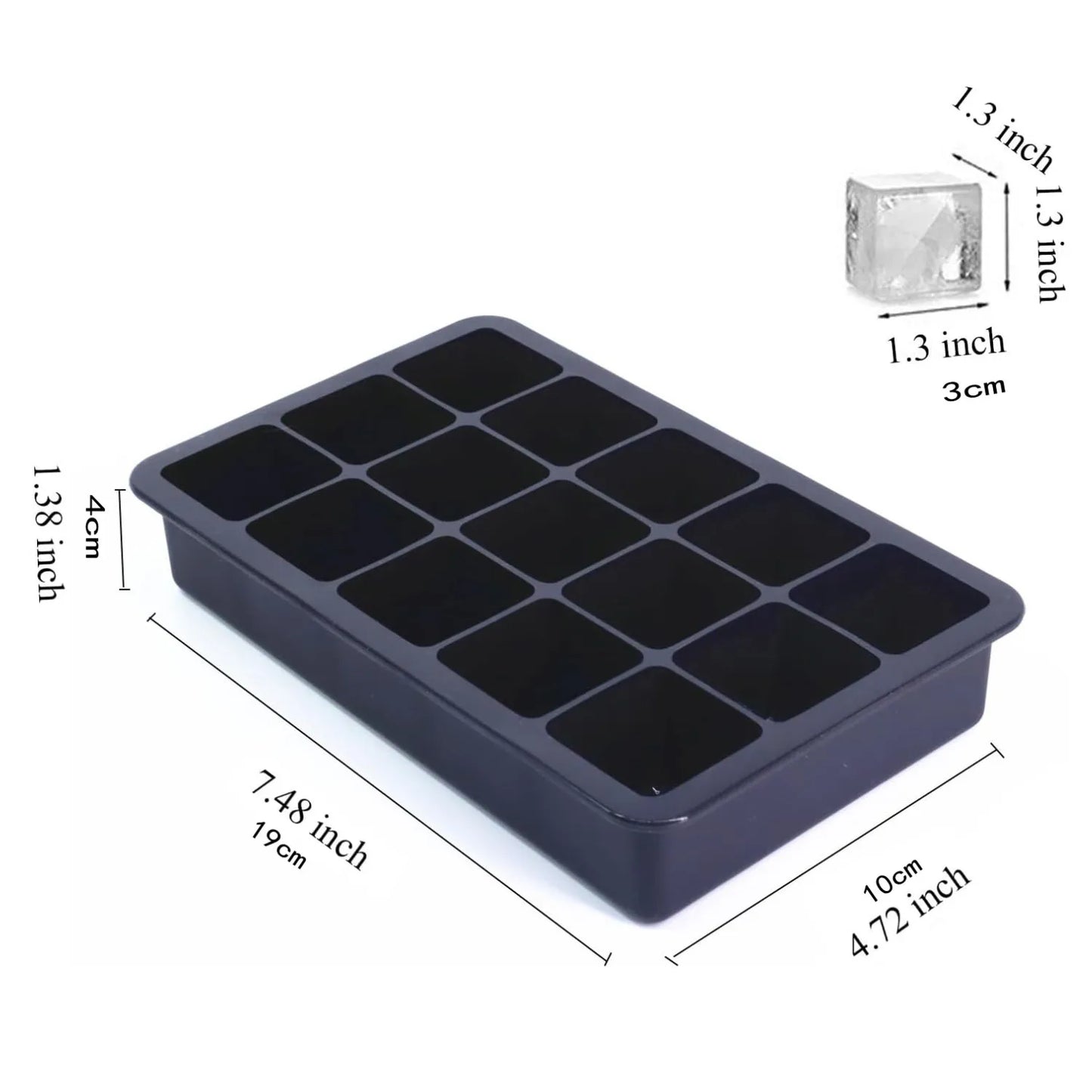 Silicone Easy Release Ice Tray