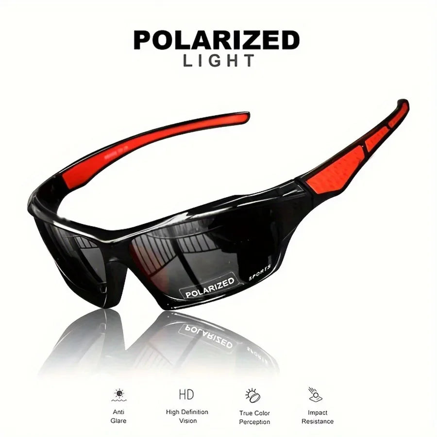 Polarized Round Frame Sports Sunglasses
