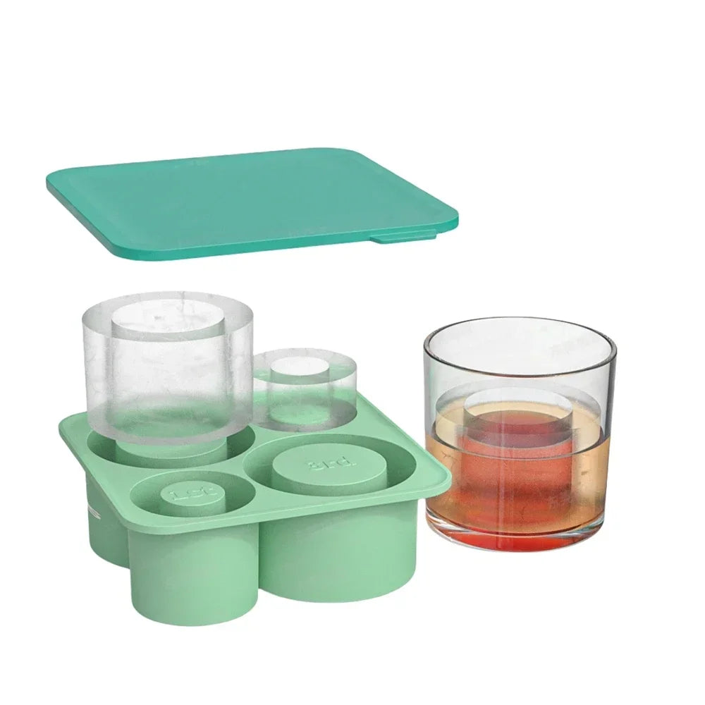 Silicone Circle Ice Cube Mold
