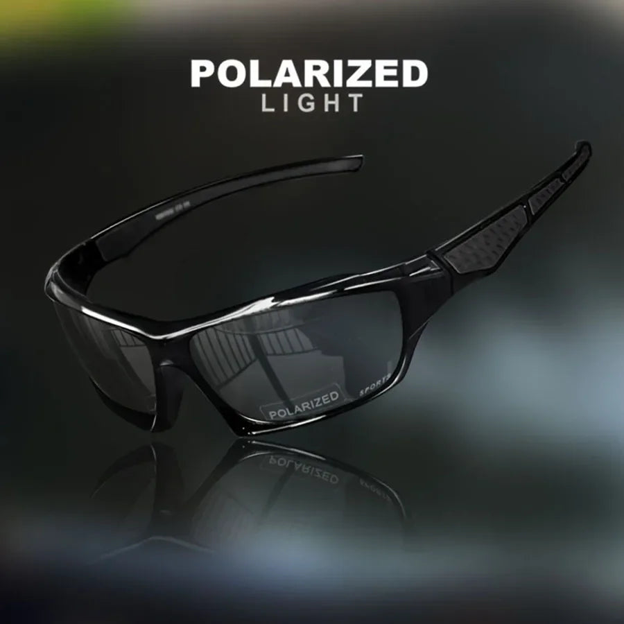 Polarized Round Frame Sports Sunglasses