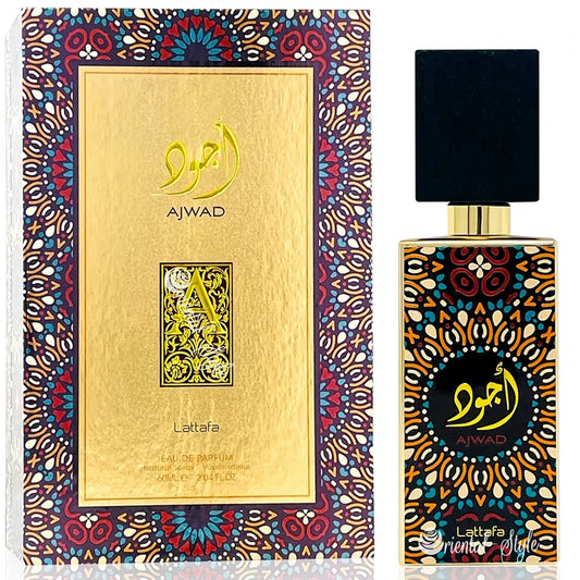 60ML Ajwad Mist Perfume Oil | Portable & Lasting