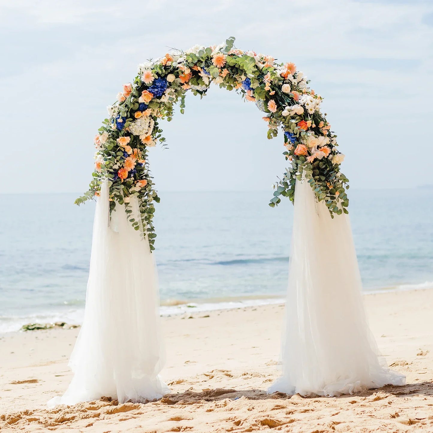 White Wedding Arch Frame Stand