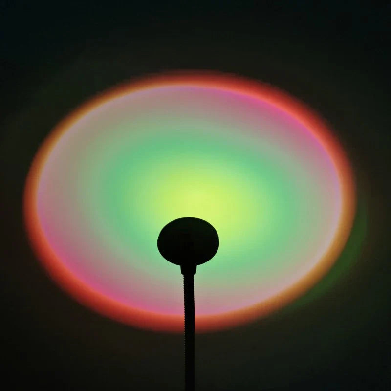 USB Rainbow Sunset Projector Light