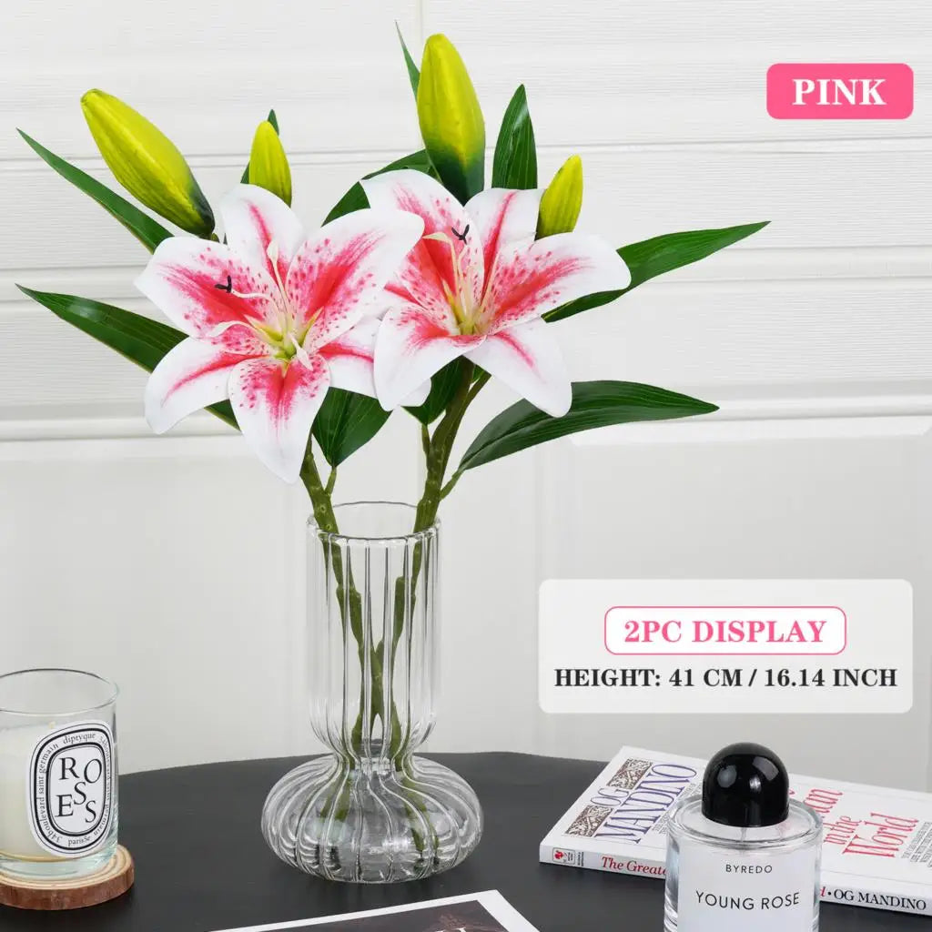 Silk Lily Bouquet Room Decor