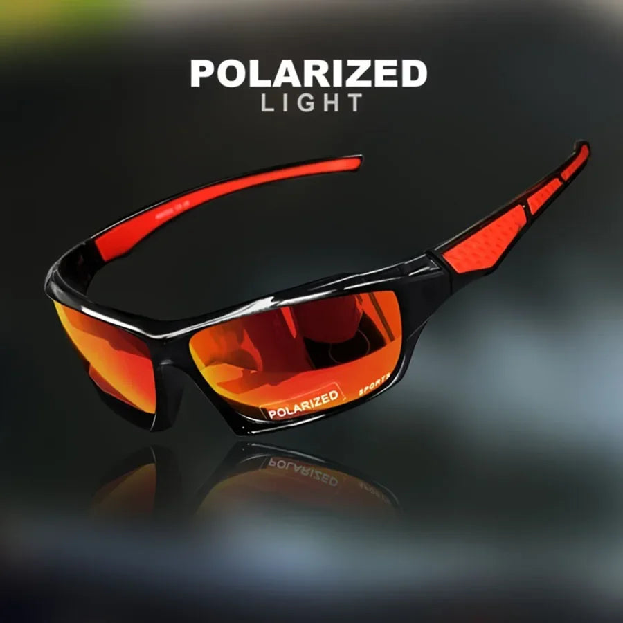 Polarized Round Frame Sports Sunglasses