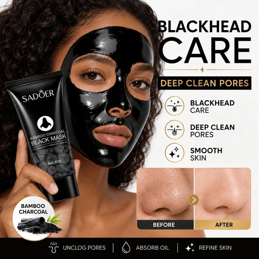 SADOER Activated Charcoal Blackhead Removal Mask