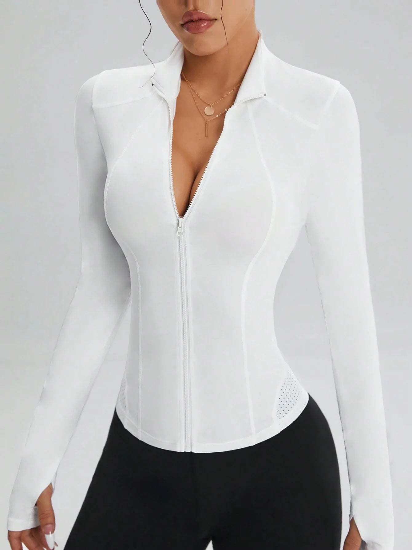 SHEIN Sport Studio Zip-Up Jacket