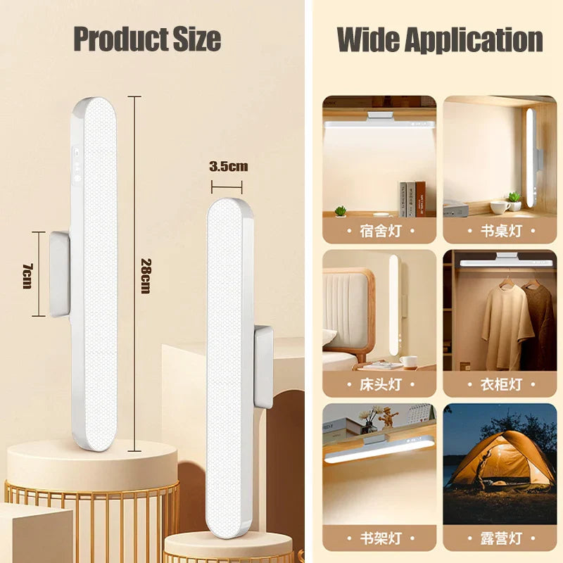 Magnetic LED Rechargeable Desk Lamp