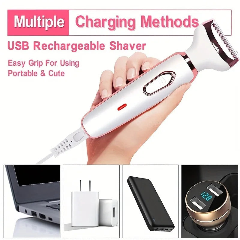 4-in-1 Women Electric Shaver