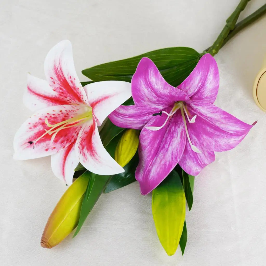 Silk Lily Bouquet Room Decor