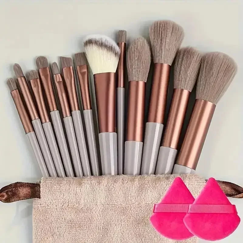 13PCS Premium Synthetic Makeup Brushes