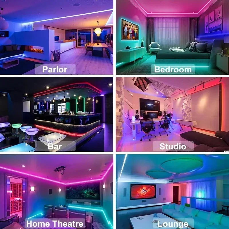 Bluetooth RGB LED Strip Lights