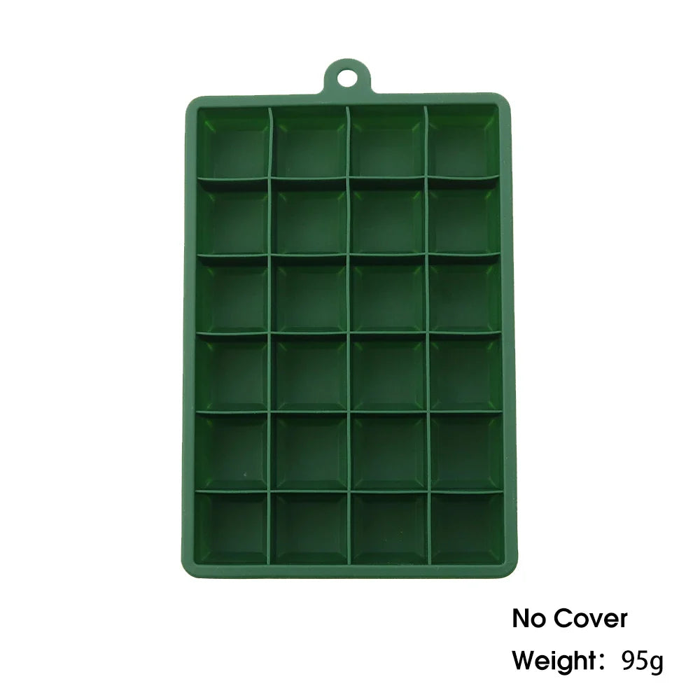 24-Hole Silicone Ice Cube Tray