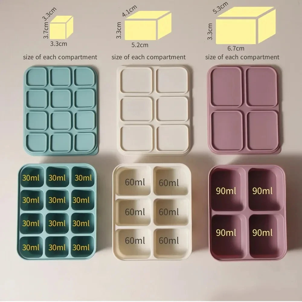 12-Grid Silicone Ice Cube Tray