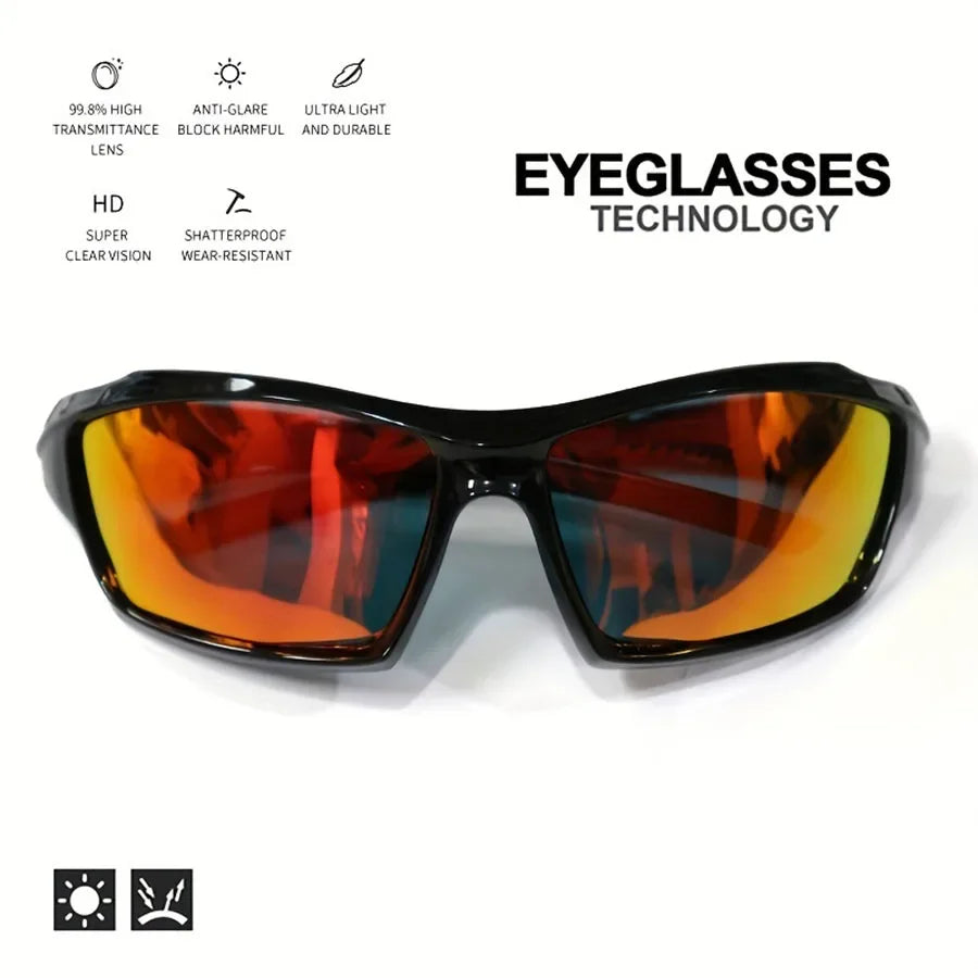 Polarized Round Frame Sports Sunglasses