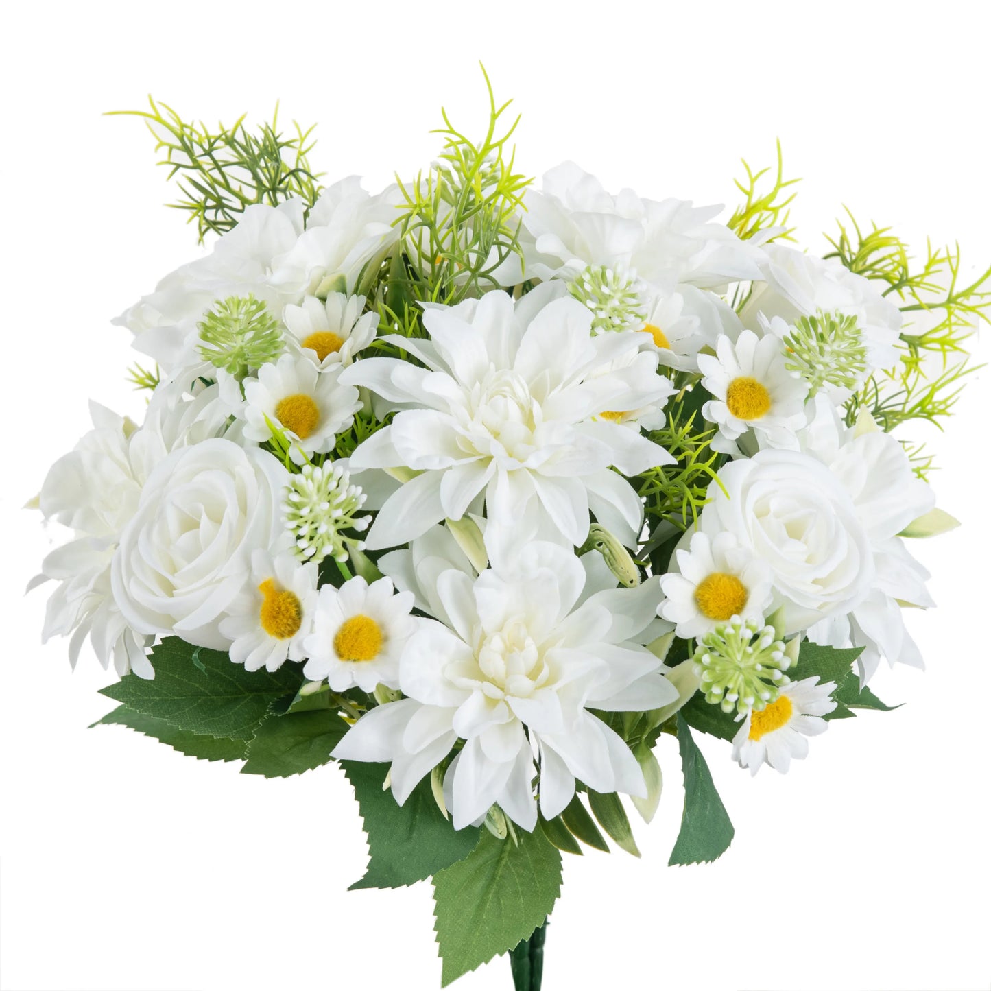 Silk Dahlia Rose Floral Decoration