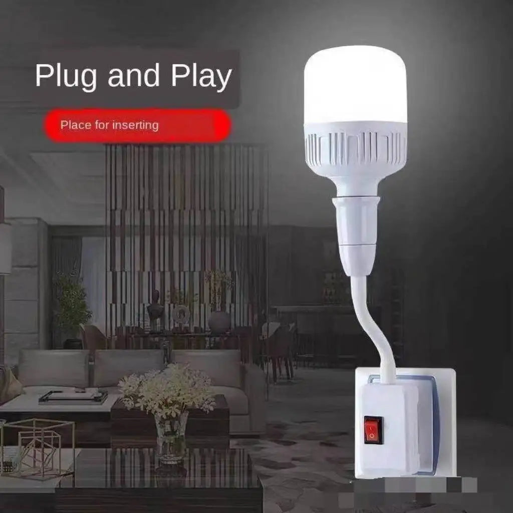 Flexible E27 Bulb Socket Extender
