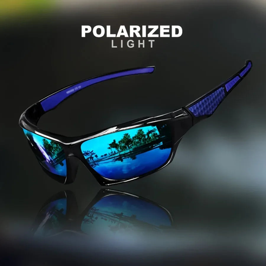 Polarized Round Frame Sports Sunglasses