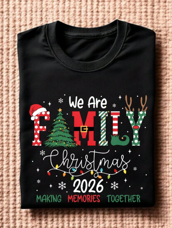 2026 Christmas Crew Family T-Shirt