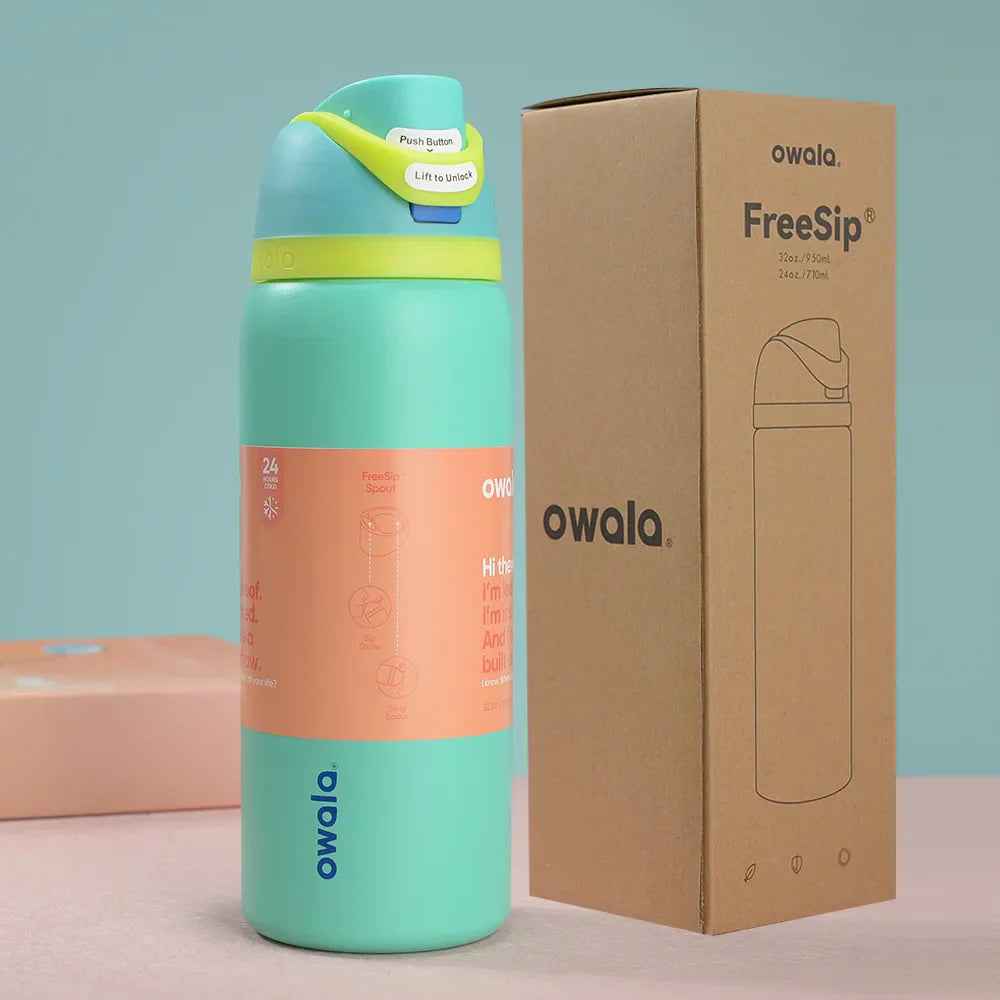 Owala Free Sip Water Bottle Purple