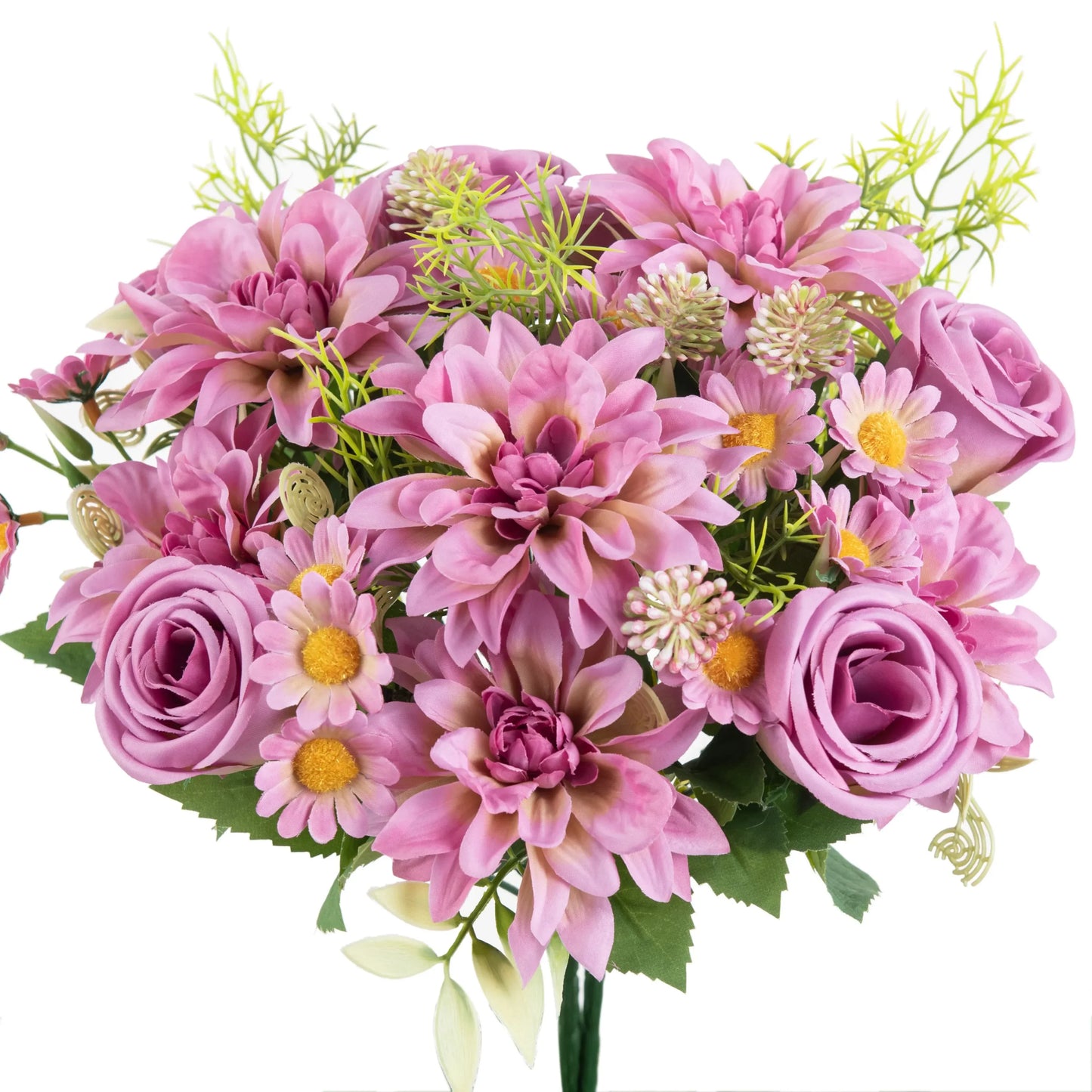 Silk Dahlia Rose Floral Decoration