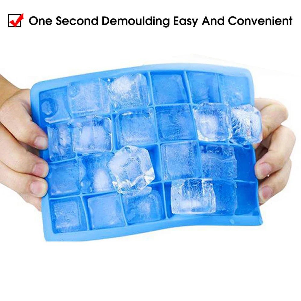 24-Hole Silicone Ice Cube Tray