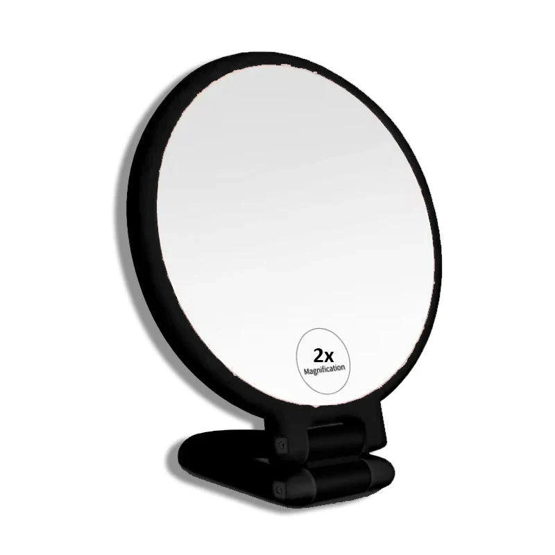 Vintage Double-Sided Magnifying Mirror
