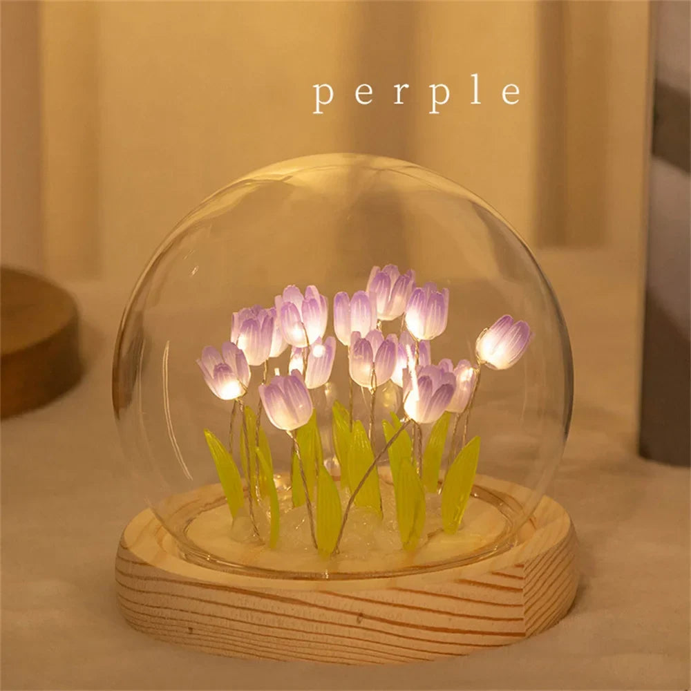 DIY Tulip LED Night Light