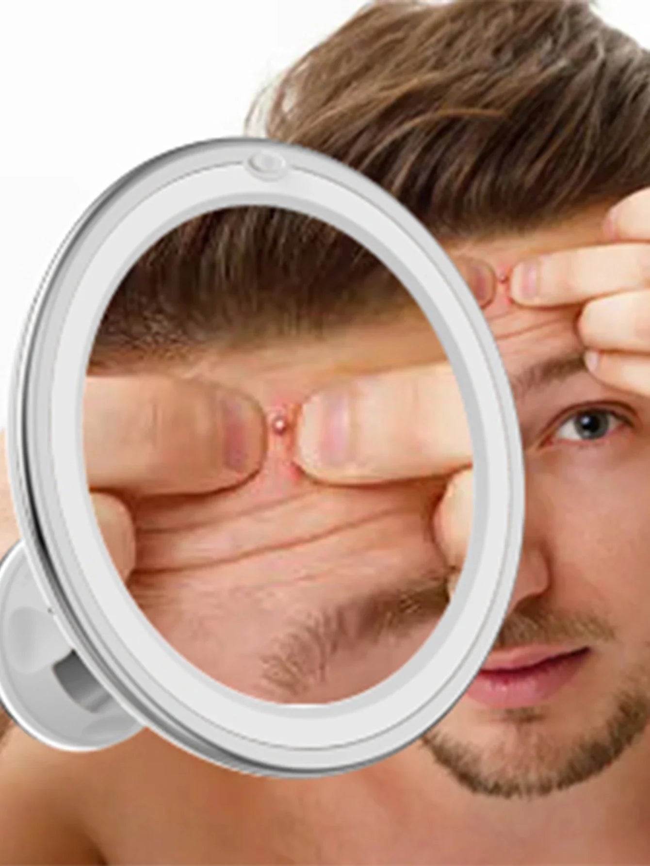 10x Magnifying Lighted Makeup Mirror