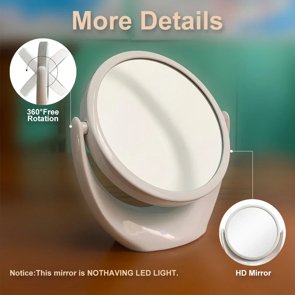 Double-Sided Swivel Vanity Mirror
