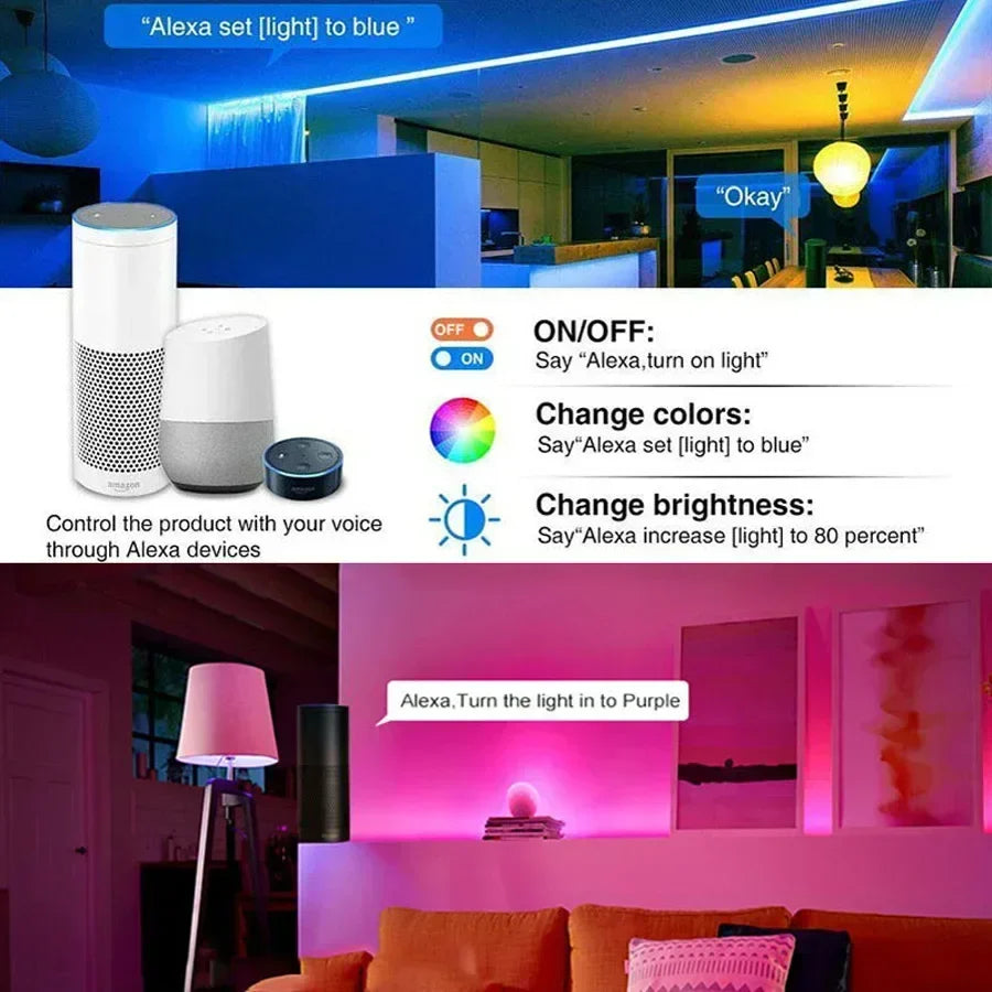 Adiodo Tuya RGB WiFi LED Strip Light